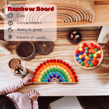 Rainbow Sorting Board