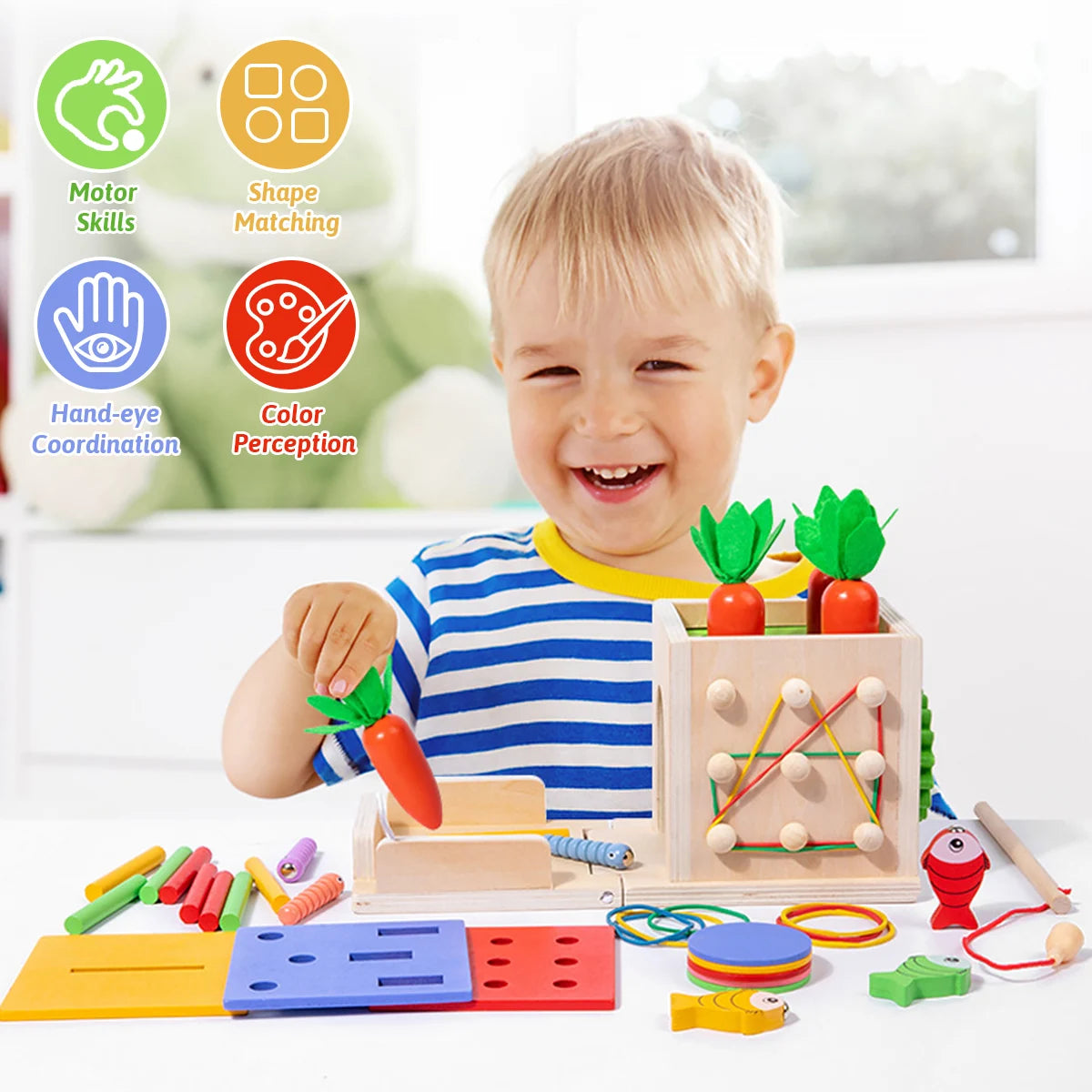Montessori Educational Cube