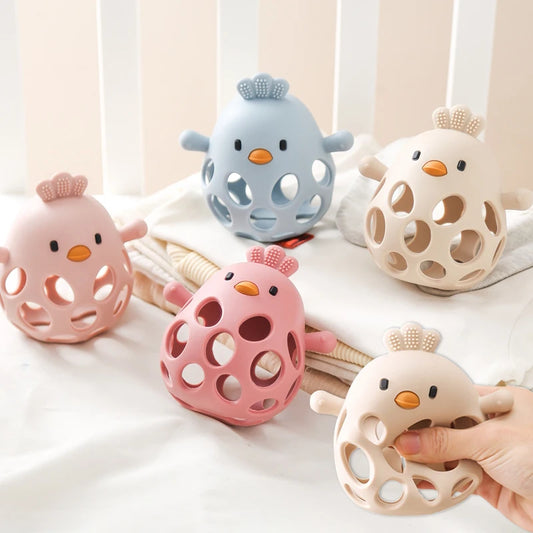 Silicone Hollow Teethers Chicks