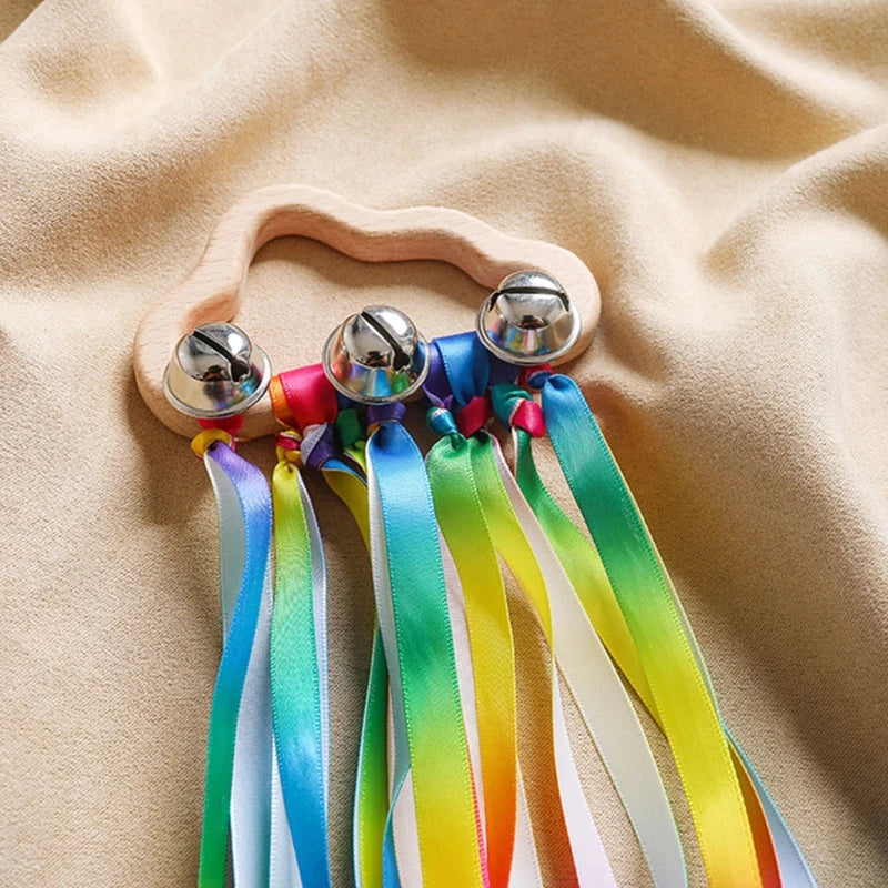 Rainbow Ribbons With Bells